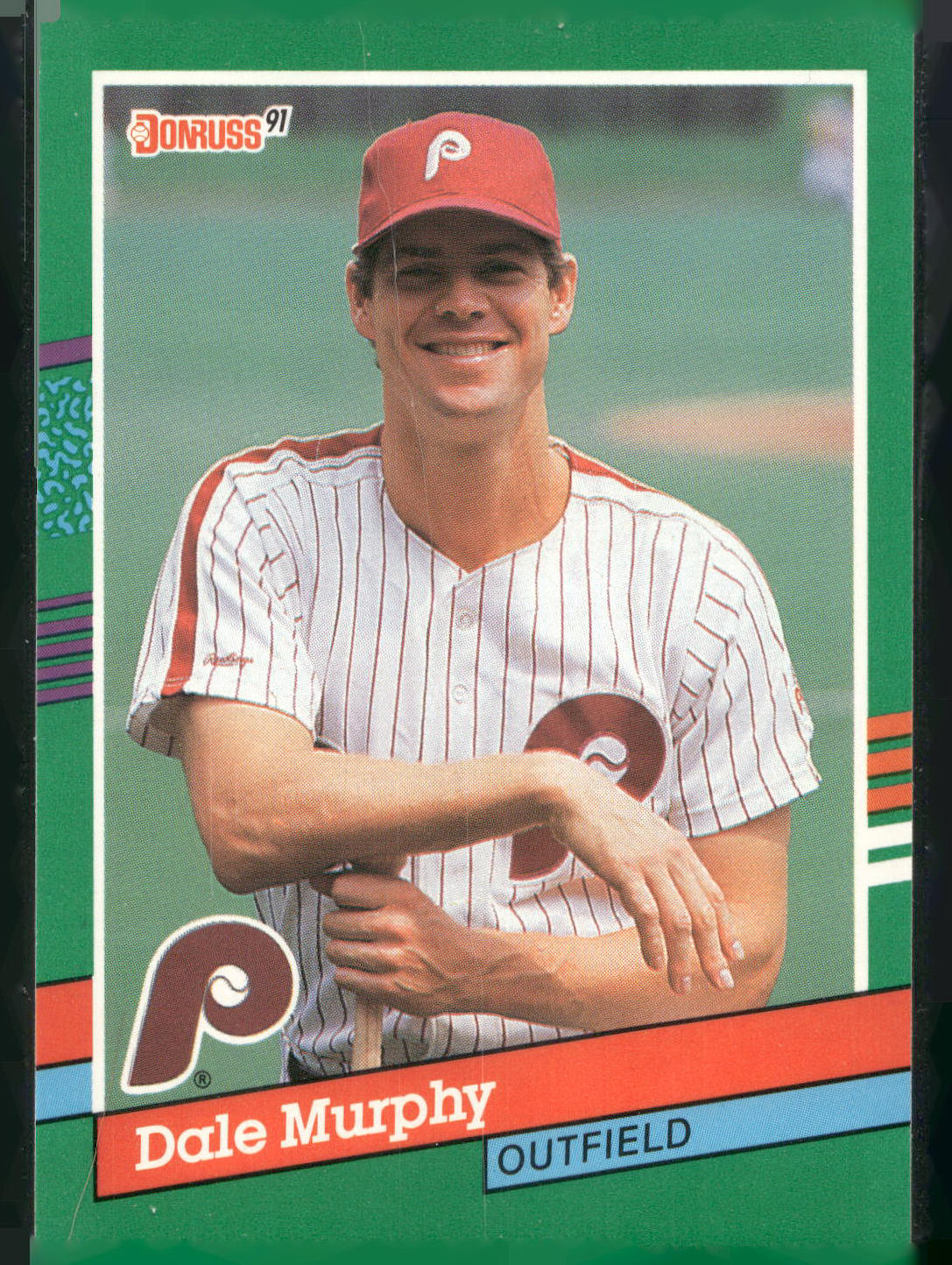 1991 Donruss #484 Dale Murphy