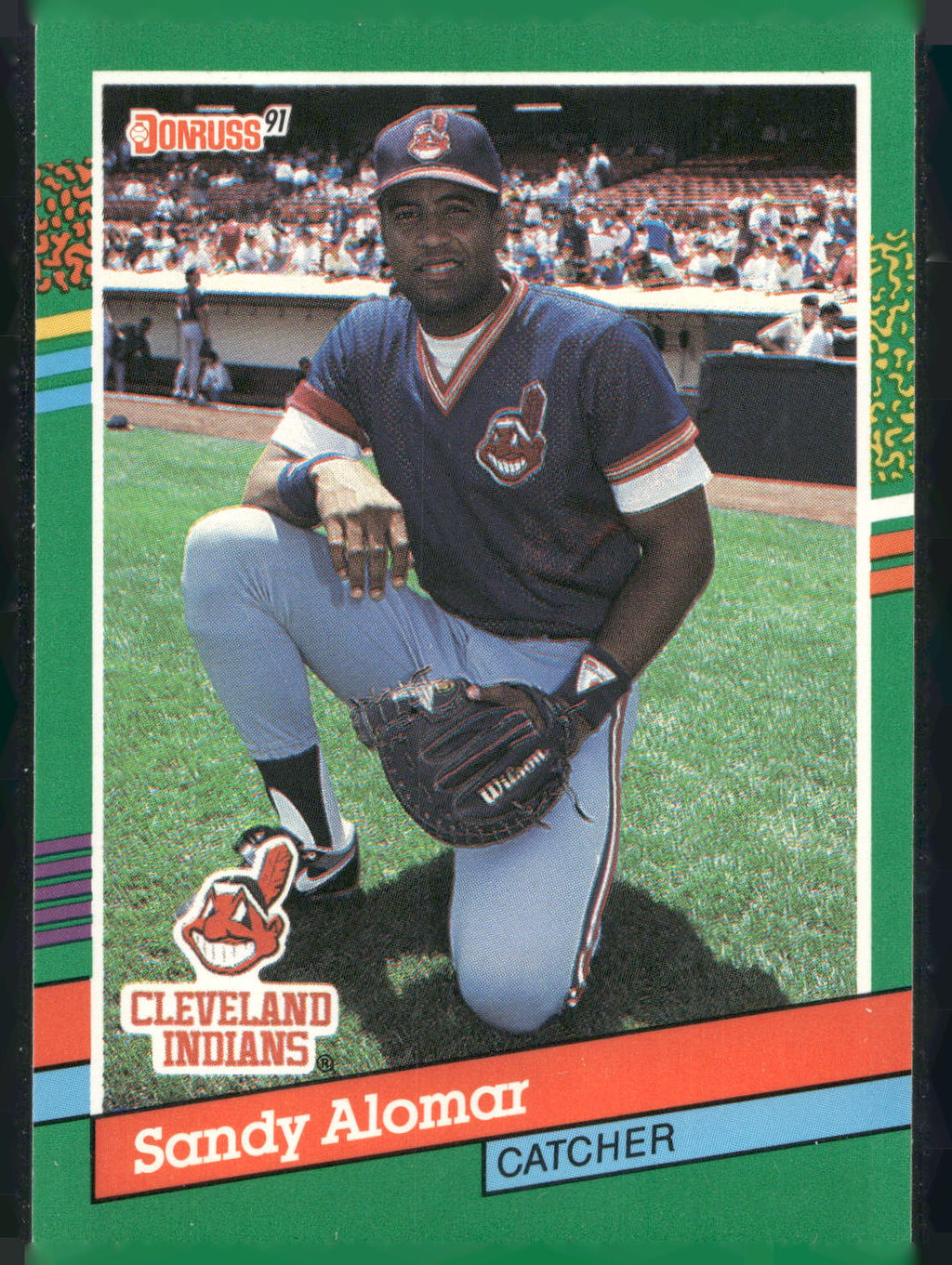 1991 Donruss #489b Sandy Alomar