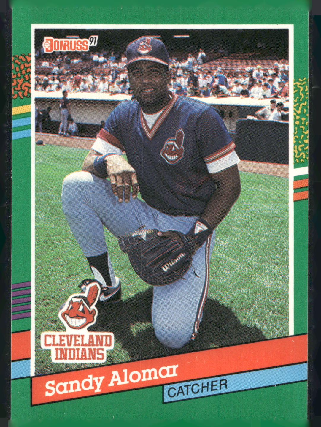 1991 Donruss #489b Sandy Alomar
