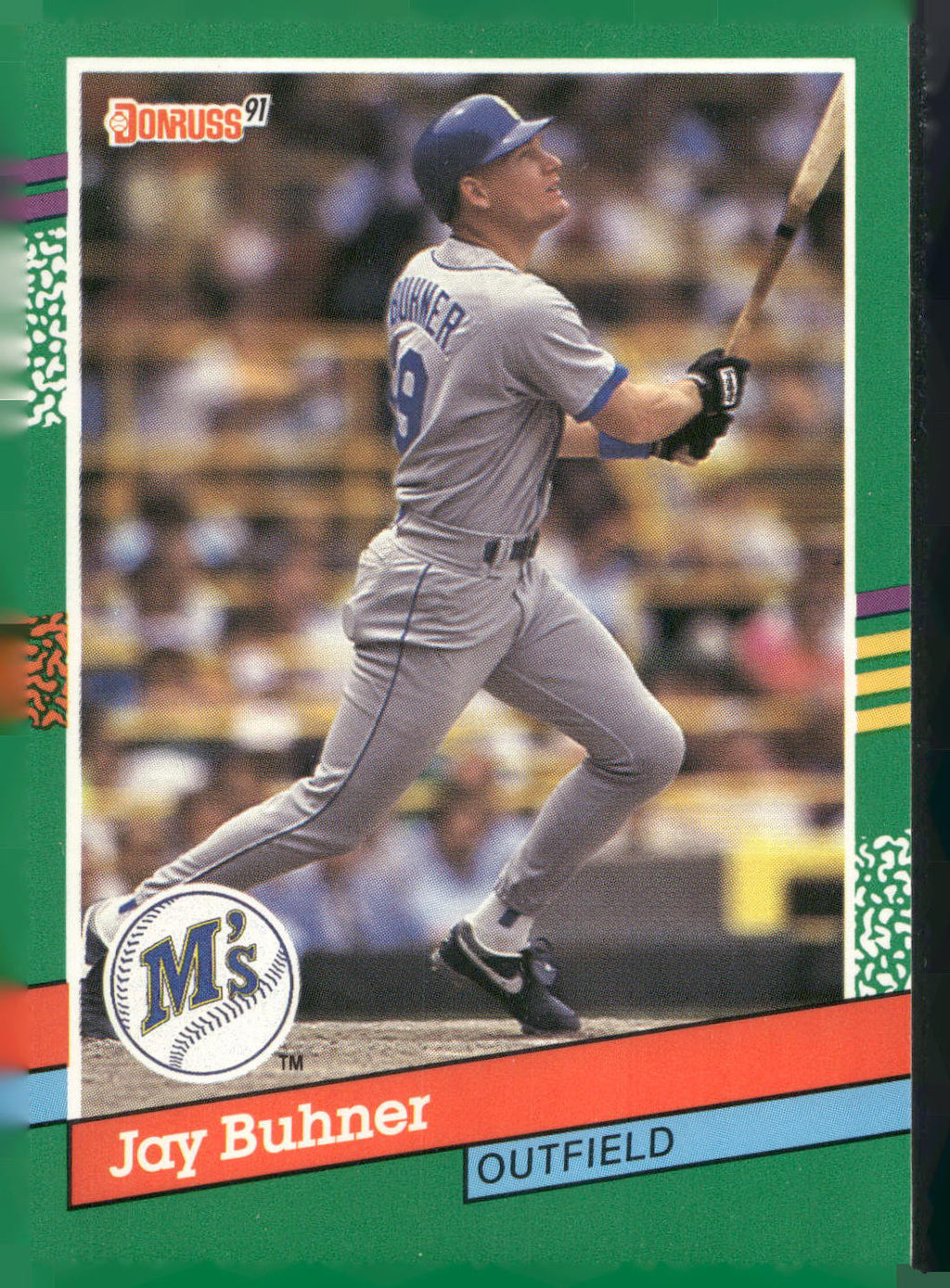 1991 Donruss #509b Jay Buhner