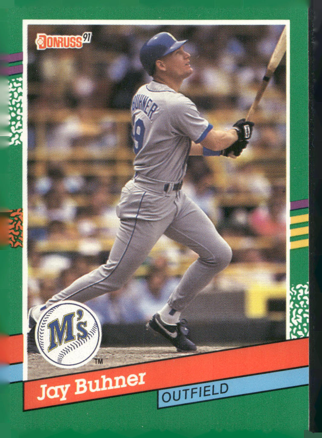 1991 Donruss #509b Jay Buhner