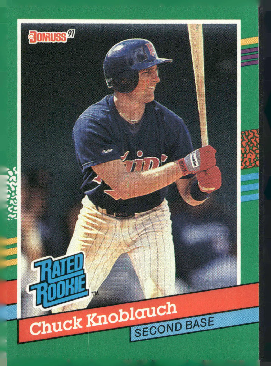 1991 Donruss #421 Chuck Knoblauch