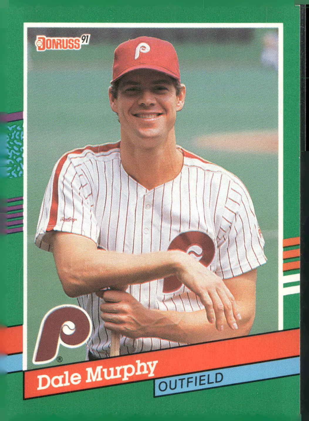1991 Donruss #484 Dale Murphy
