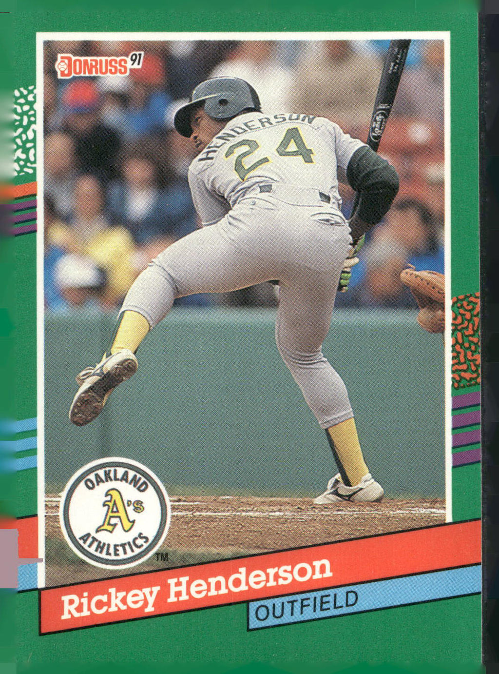 1991 Donruss #648 Rickey Henderson