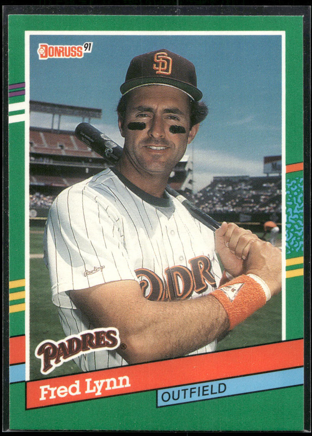1991 Donruss #673 Fred Lynn