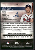 2024 Stadium Club #57 Matt Olson