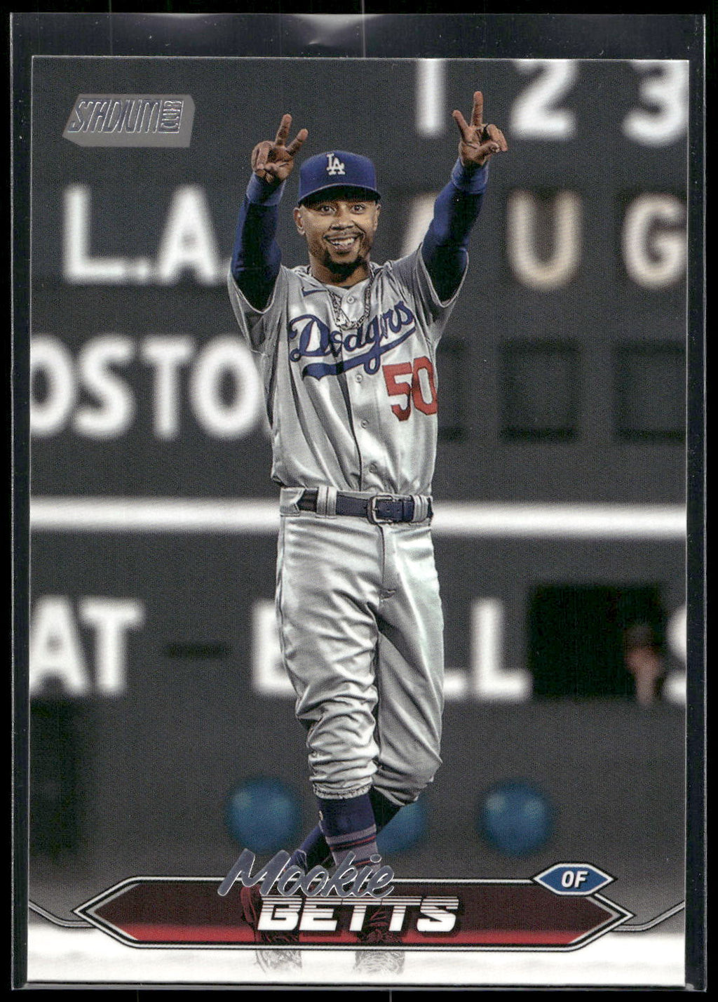 2024 Stadium Club #167 Mookie Betts