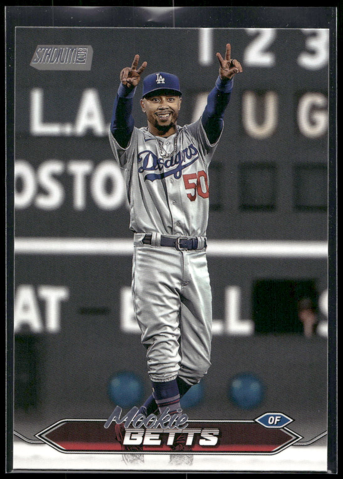 2024 Stadium Club #167 Mookie Betts