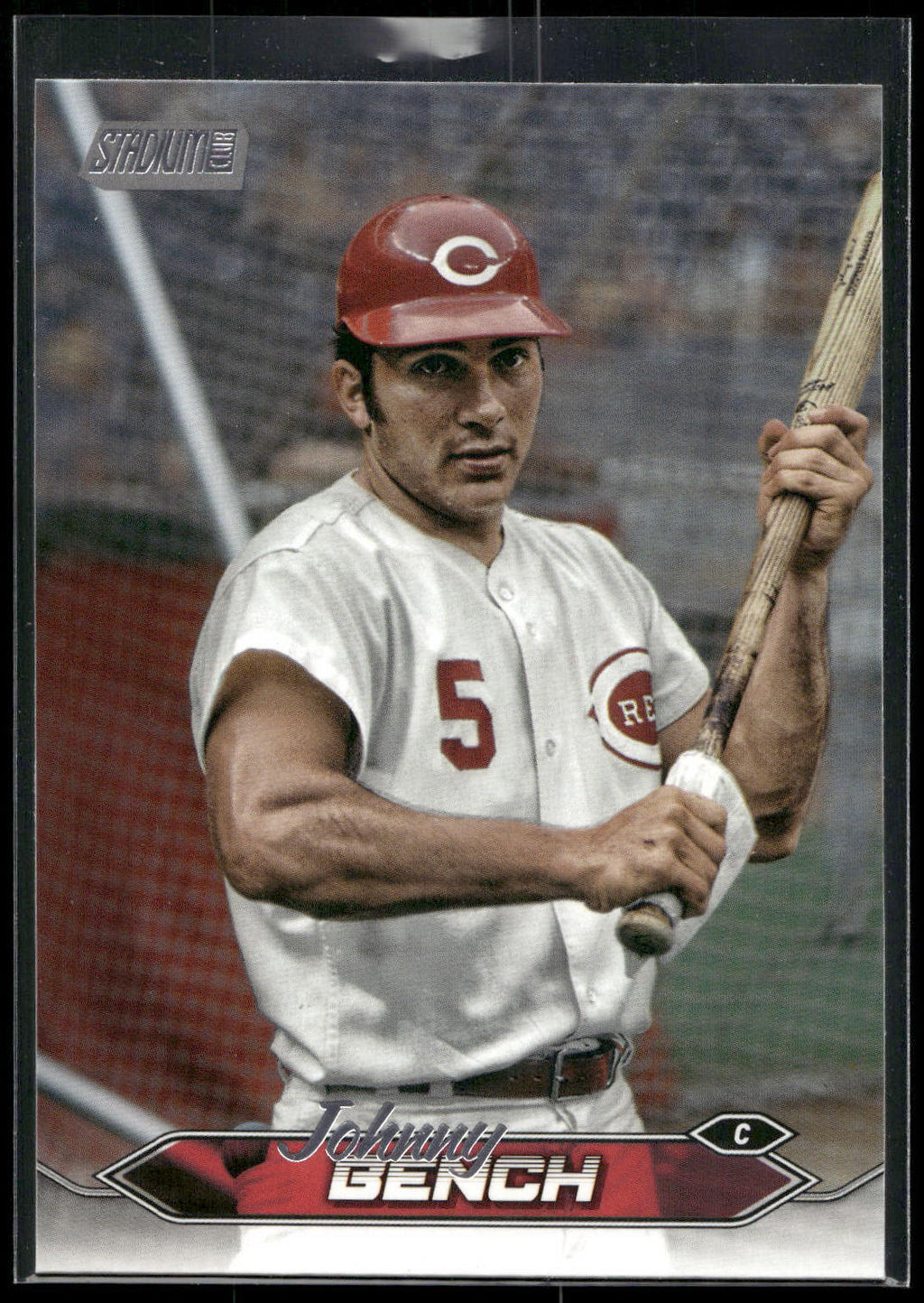 2024 Stadium Club #75 Johnny Bench