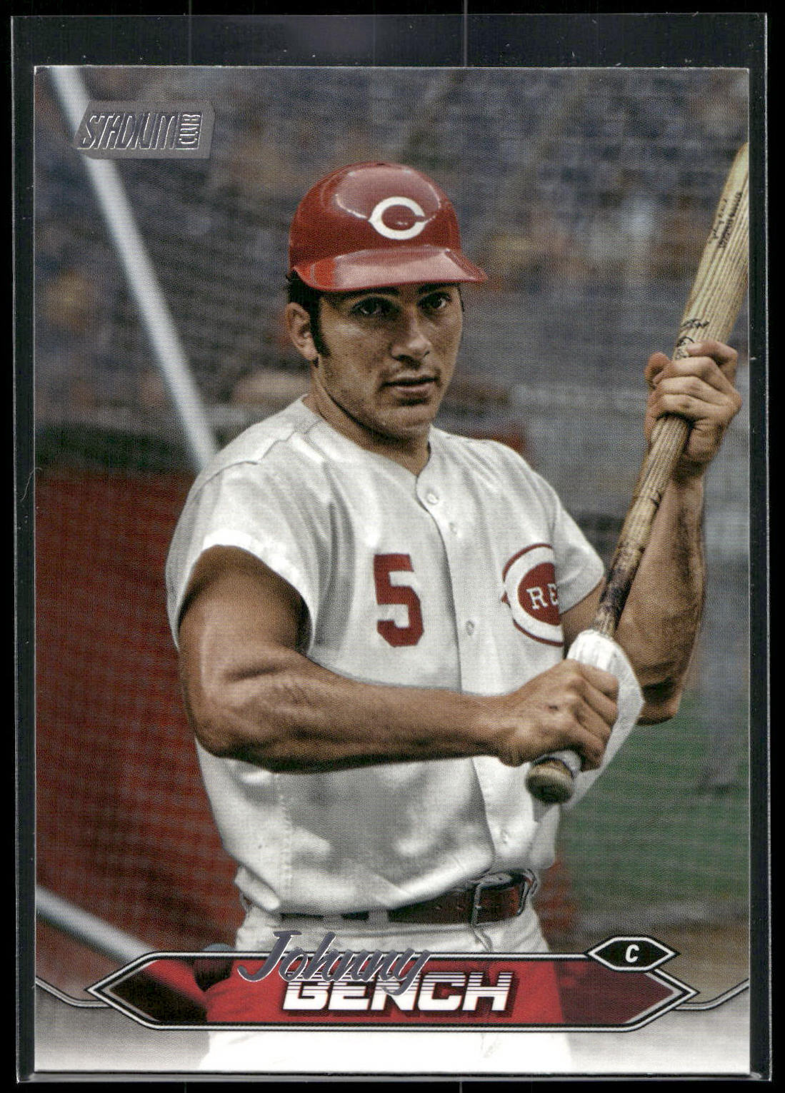 2024 Stadium Club #75 Johnny Bench