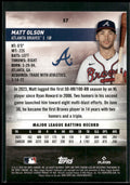 2024 Stadium Club #57 Matt Olson