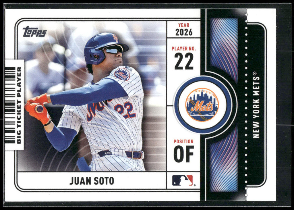 2026 Topps #BTP-11 Juan Soto Big Ticket Players