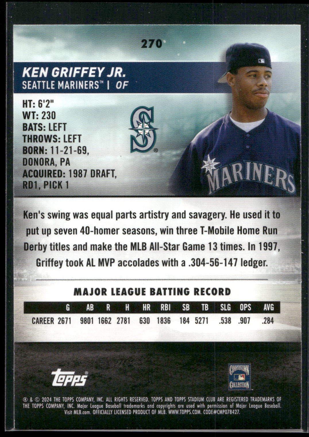 1998 Donruss #420 Ken Griffey Jr.