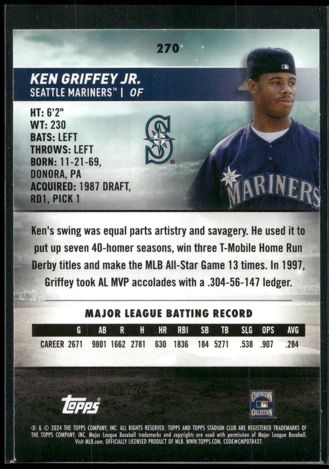1998 Donruss #420 Ken Griffey Jr.
