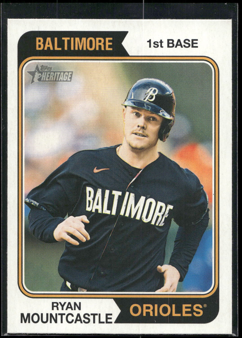 2023 Topps Heritage #670 Ryan Mountcastle