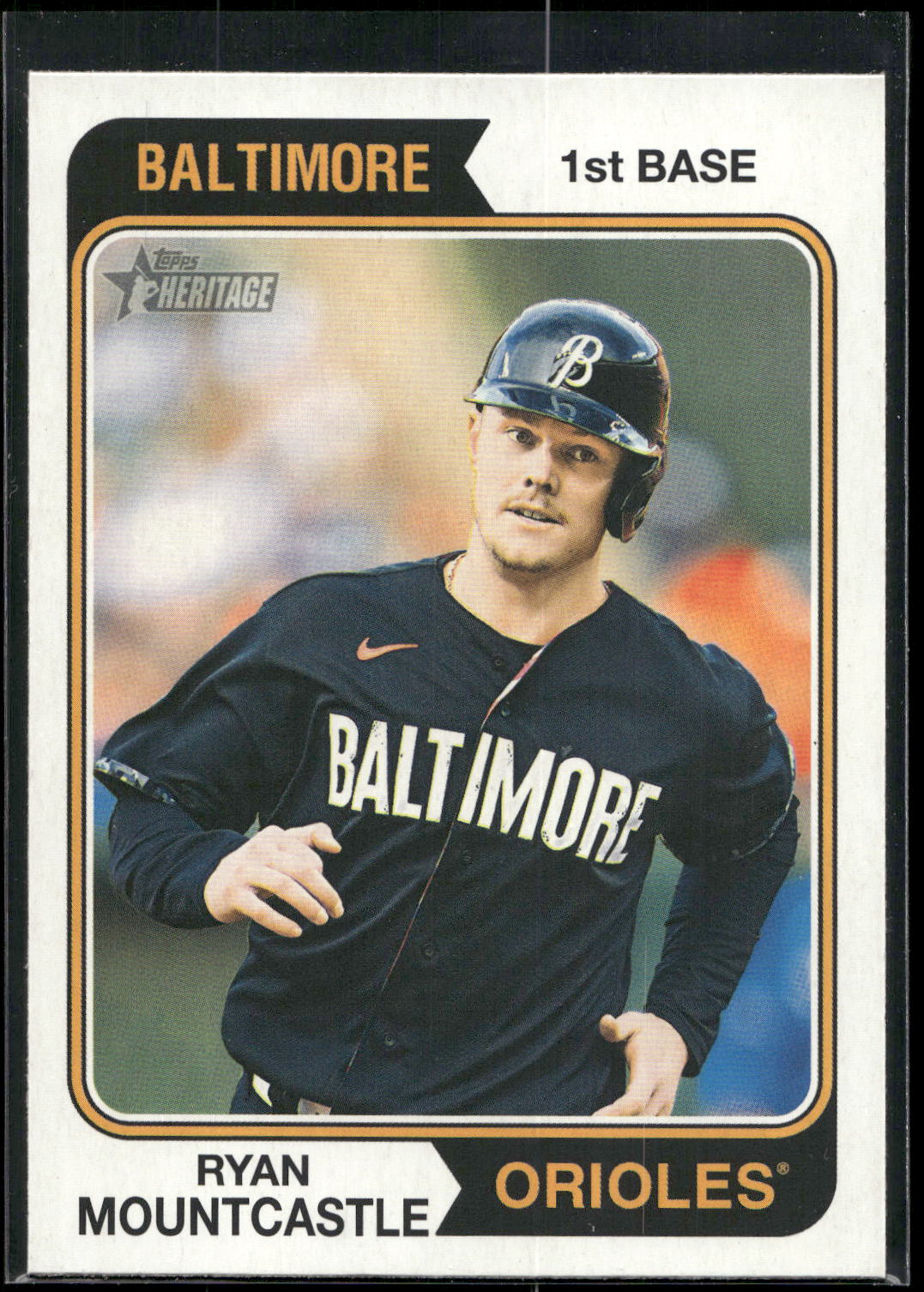 2023 Topps Heritage #670 Ryan Mountcastle