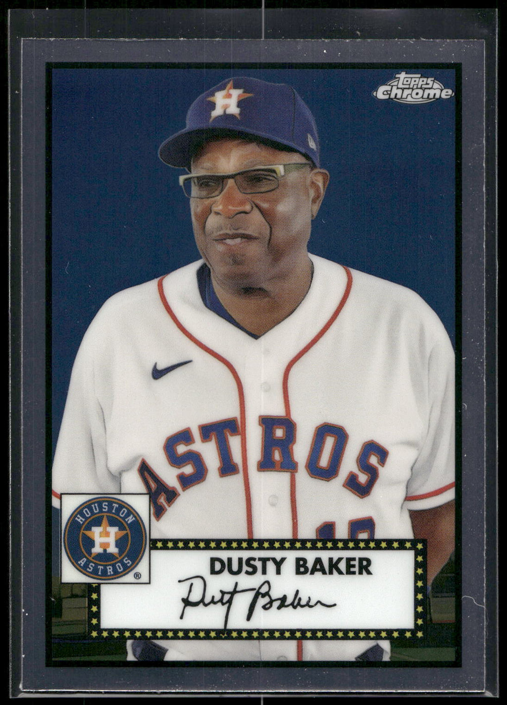 2021 Topps Chrome Platinum Anniversary #583 Dusty Baker