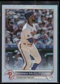 2022 Topps #655 Andrew McCutchen Rainbow Foil