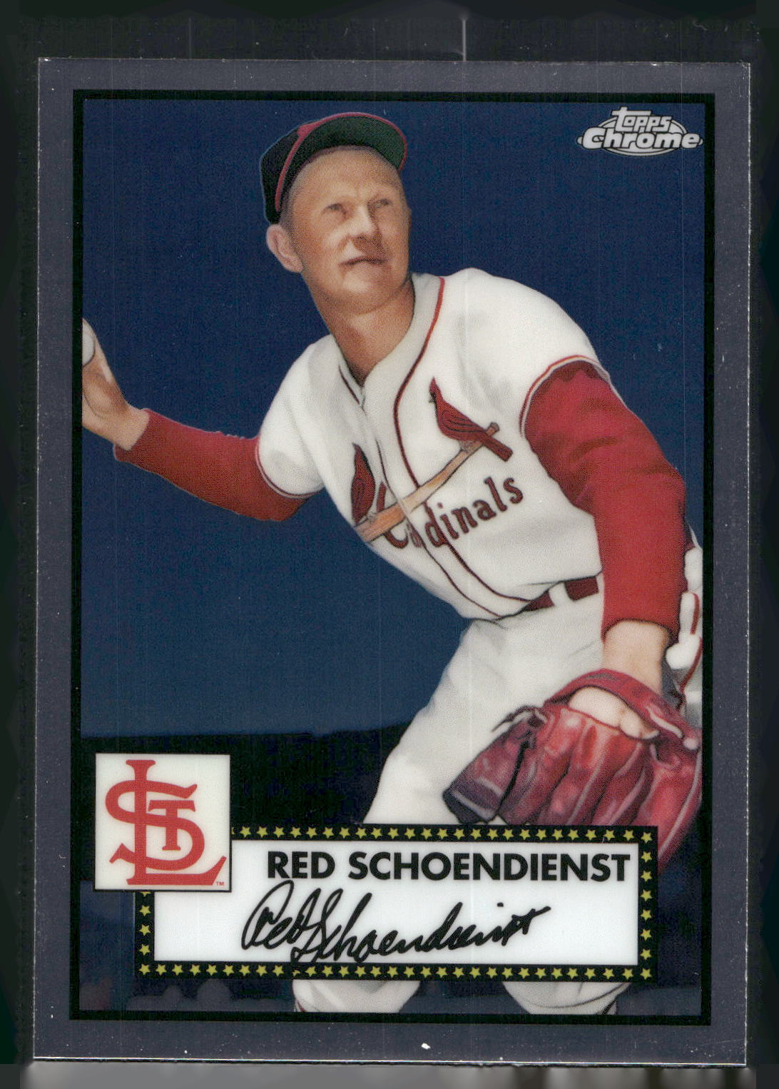 2021 Topps Chrome Platinum Anniversary #669 Red Schoendienst