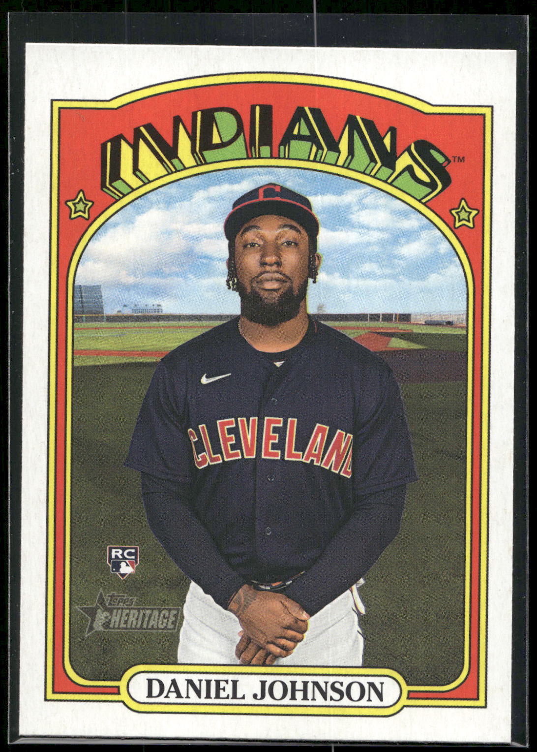 2021 Topps Heritage #719 Daniel Johnson