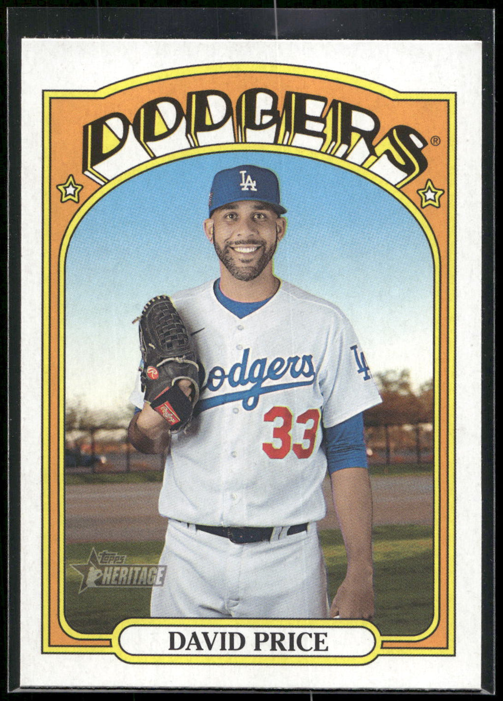 2021 Topps Heritage #637 David Price
