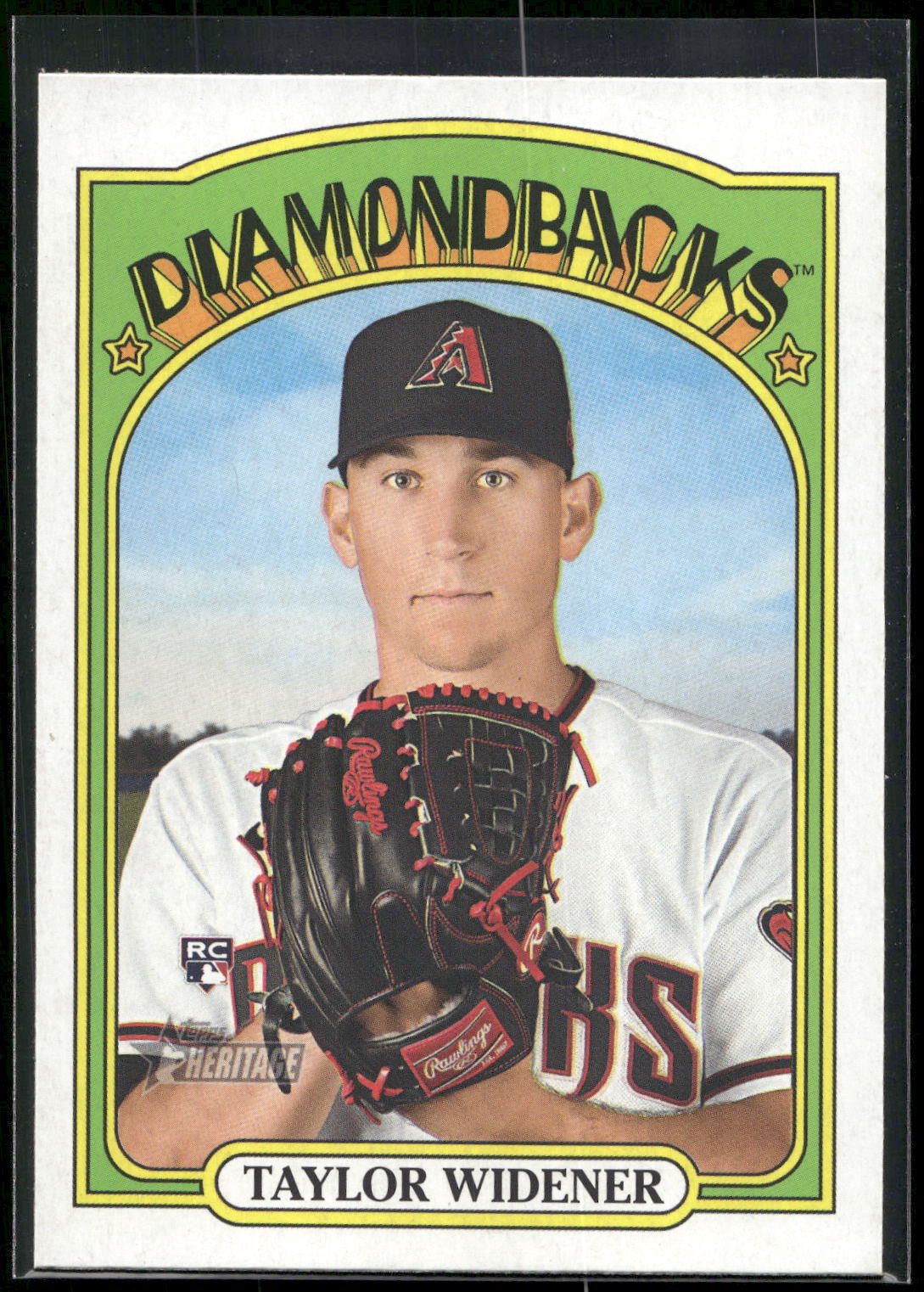 2021 Topps Heritage #596 Taylor Widener