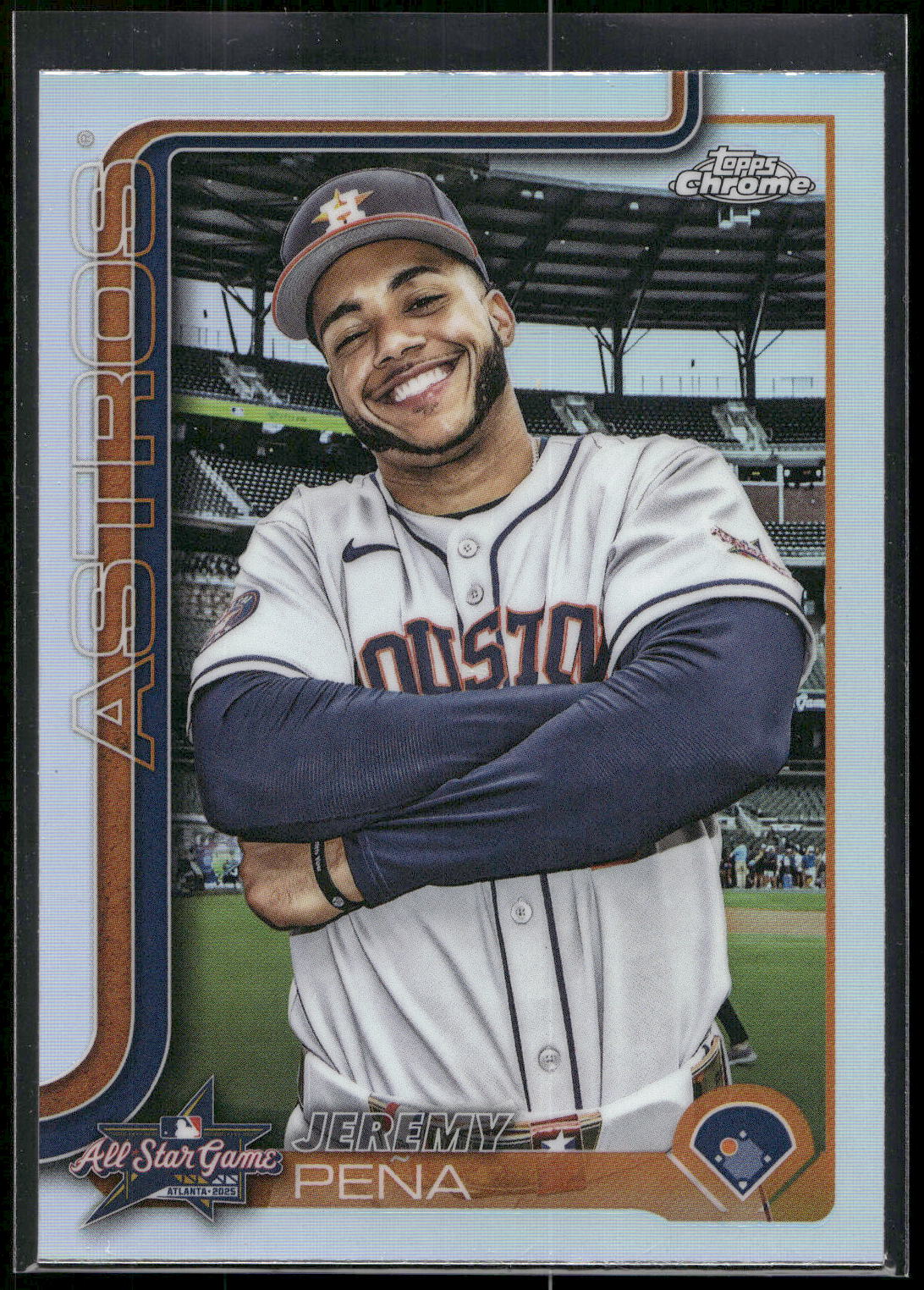2025 Topps Chrome Update #ASGC-24 Jeremy Peña 2025 All-Star Game