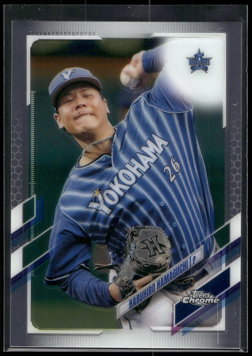 2021 Topps Chrome NPB #211 Haruhiro Hamaguchi