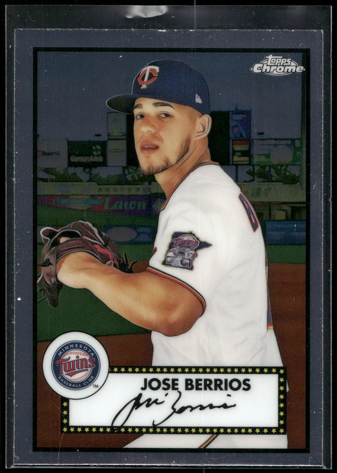 2021 Topps Chrome Platinum Anniversary #260 Jose Berrios