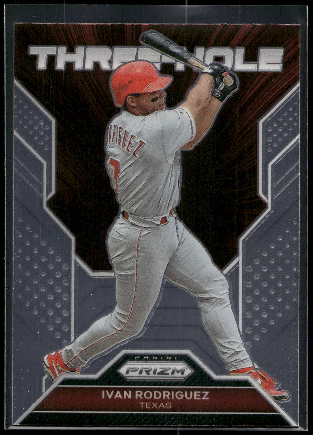 2023 Panini Prizm #TH5 Ivan Rodriguez Three-Hole