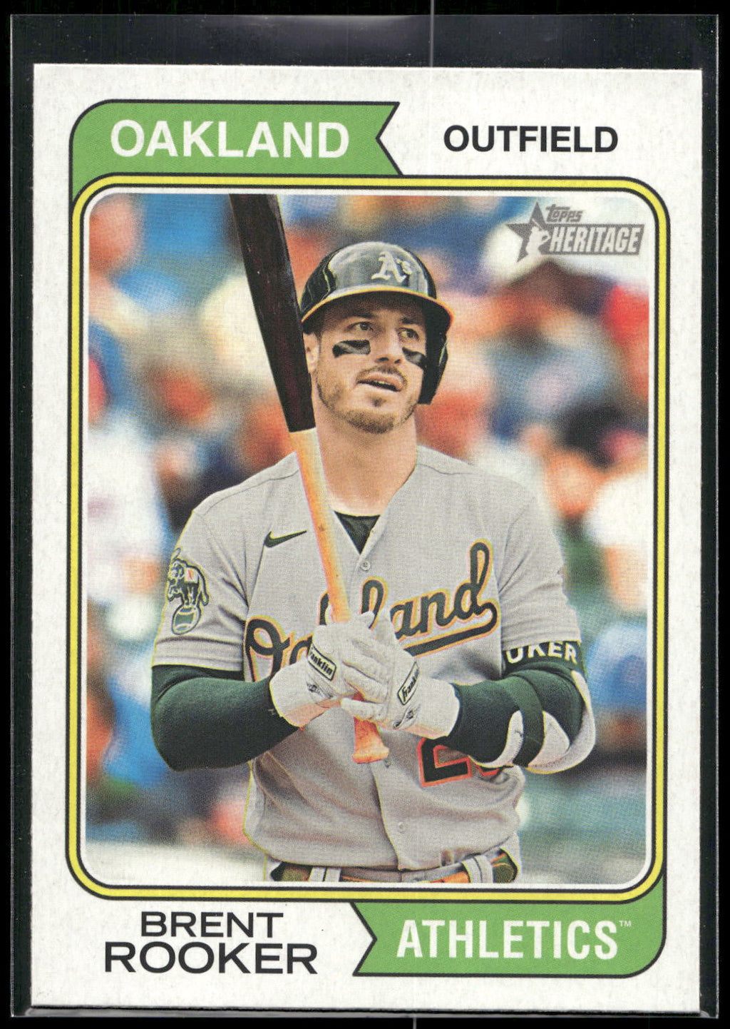 2023 Topps Heritage #597 Brent Rooker