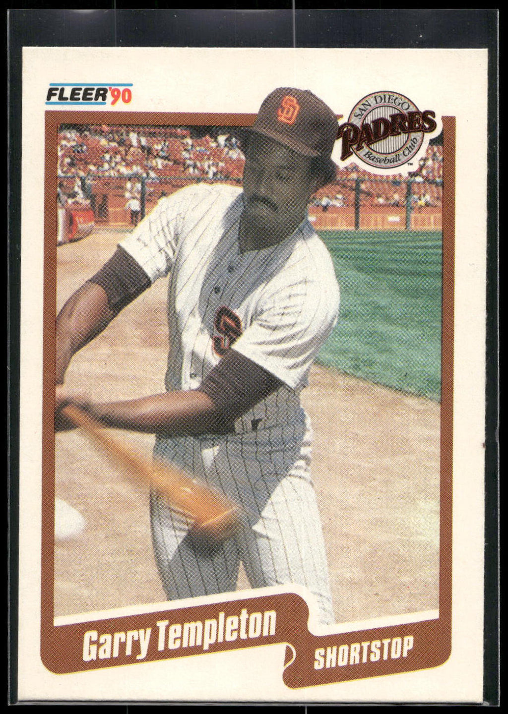 1990 Fleer #170 Garry Templeton