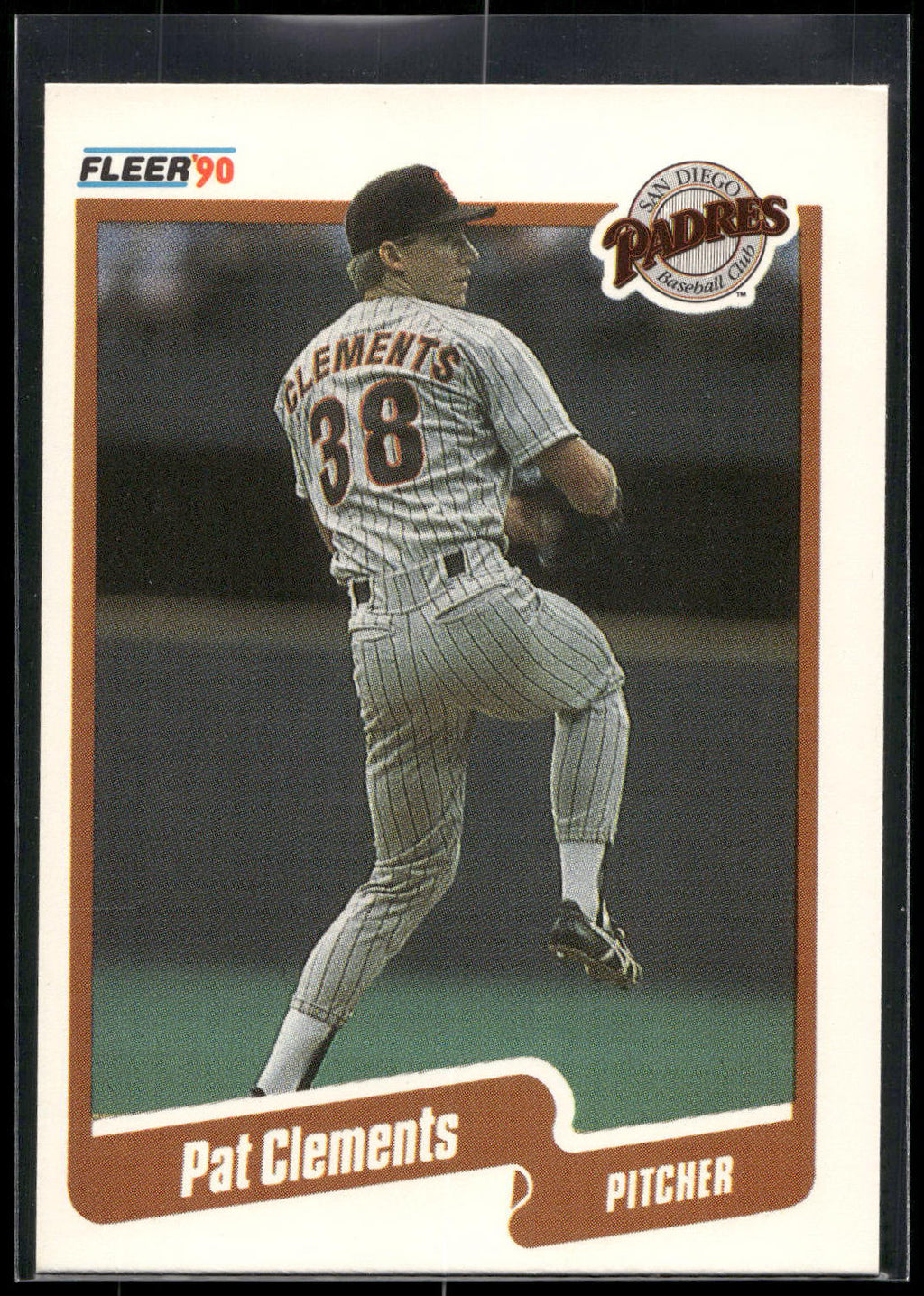 1990 Fleer #153 Pat Clements