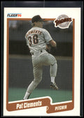 1990 Fleer #153 Pat Clements