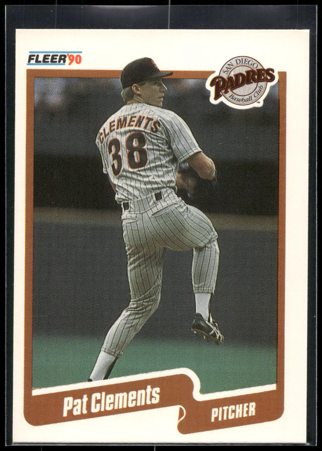 1990 Fleer #153 Pat Clements