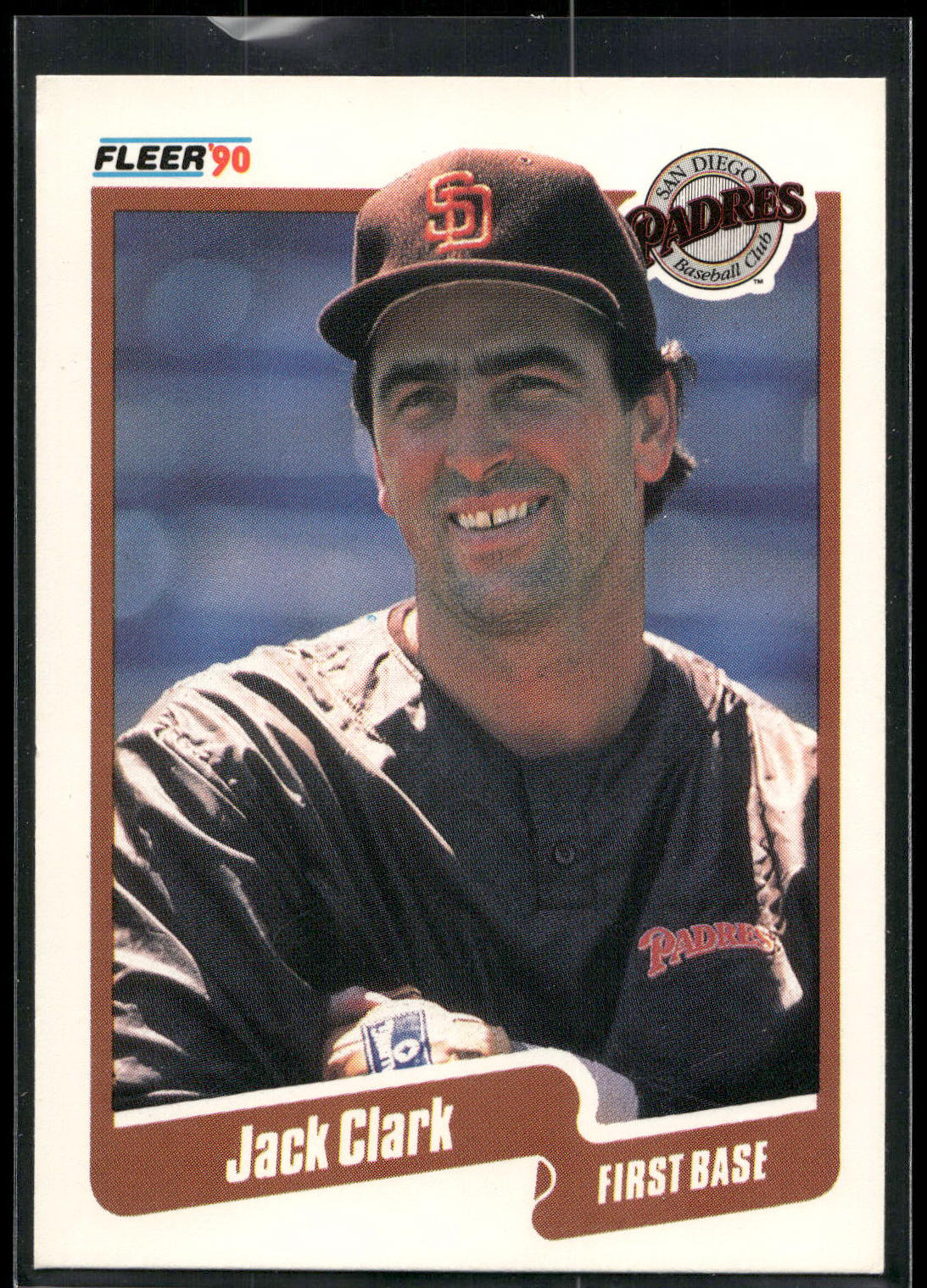 1990 Fleer #152 Jack Clark