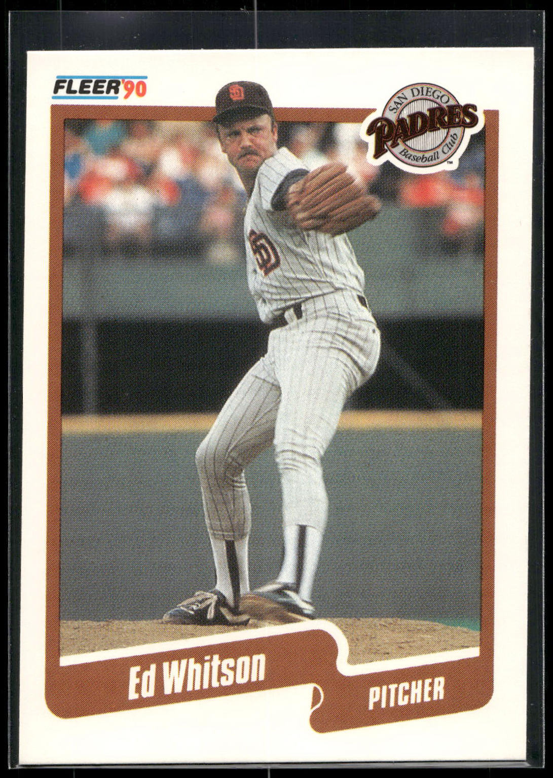 1990 Fleer #171 Ed Whitson