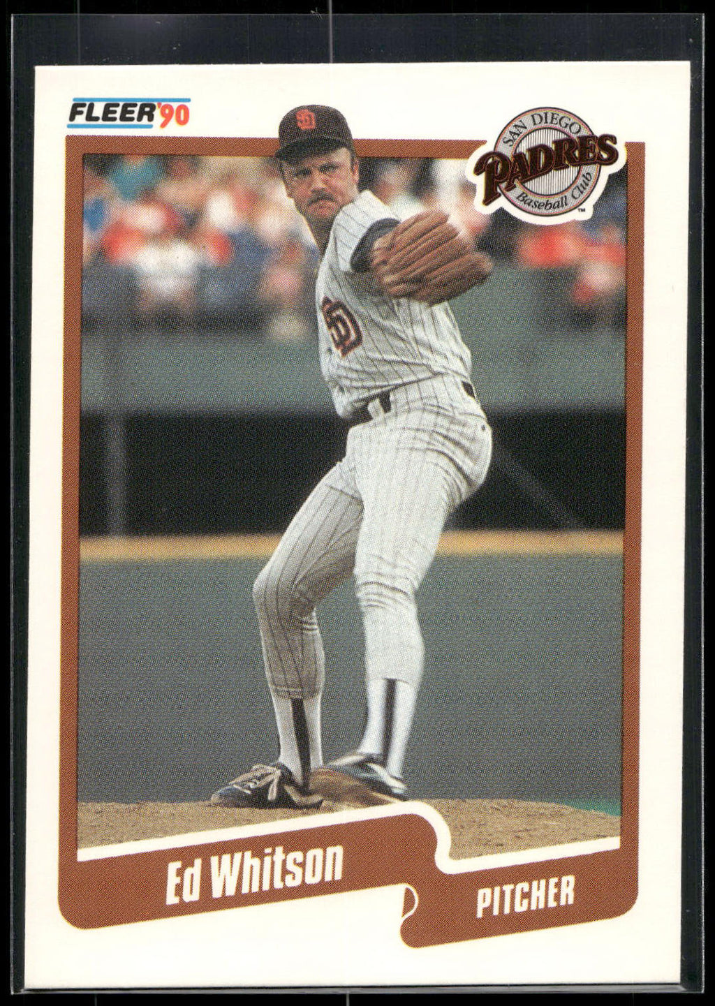 1990 Fleer #171 Ed Whitson
