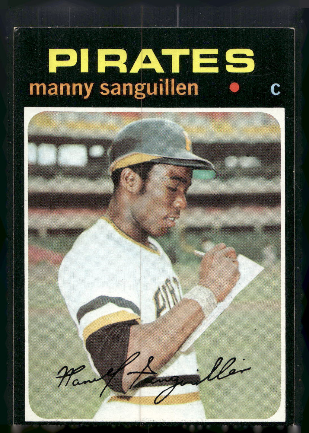 1971 Topps #480 Manny Sanguillen