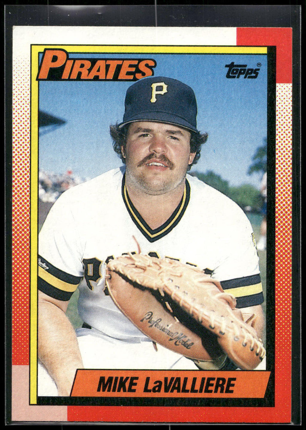 1990 Topps #478 Mike LaValliere