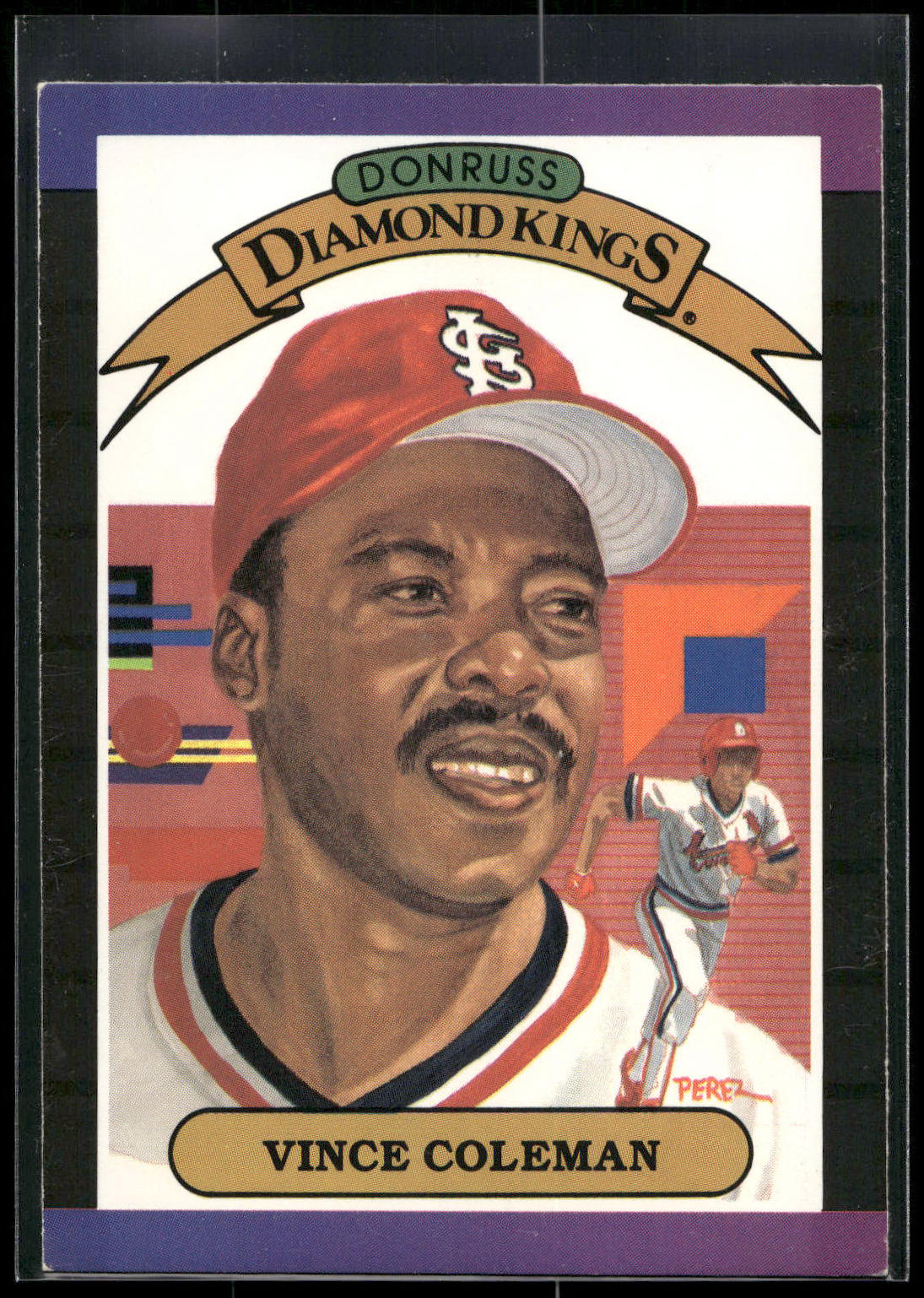 1989 Donruss #19 Vince Coleman