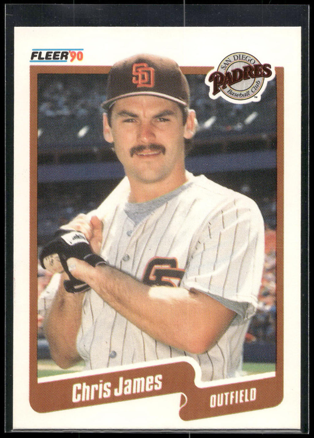1990 Fleer #161 Chris James