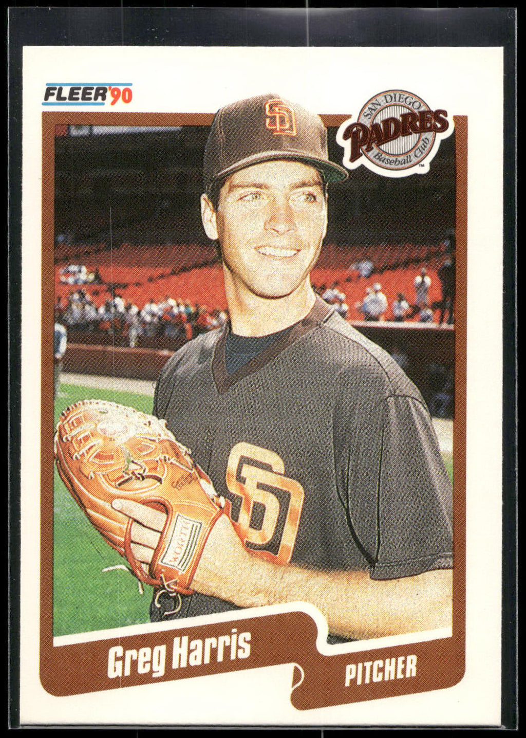 1990 Fleer #158 Greg Harris