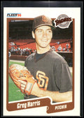1990 Fleer #158 Greg Harris