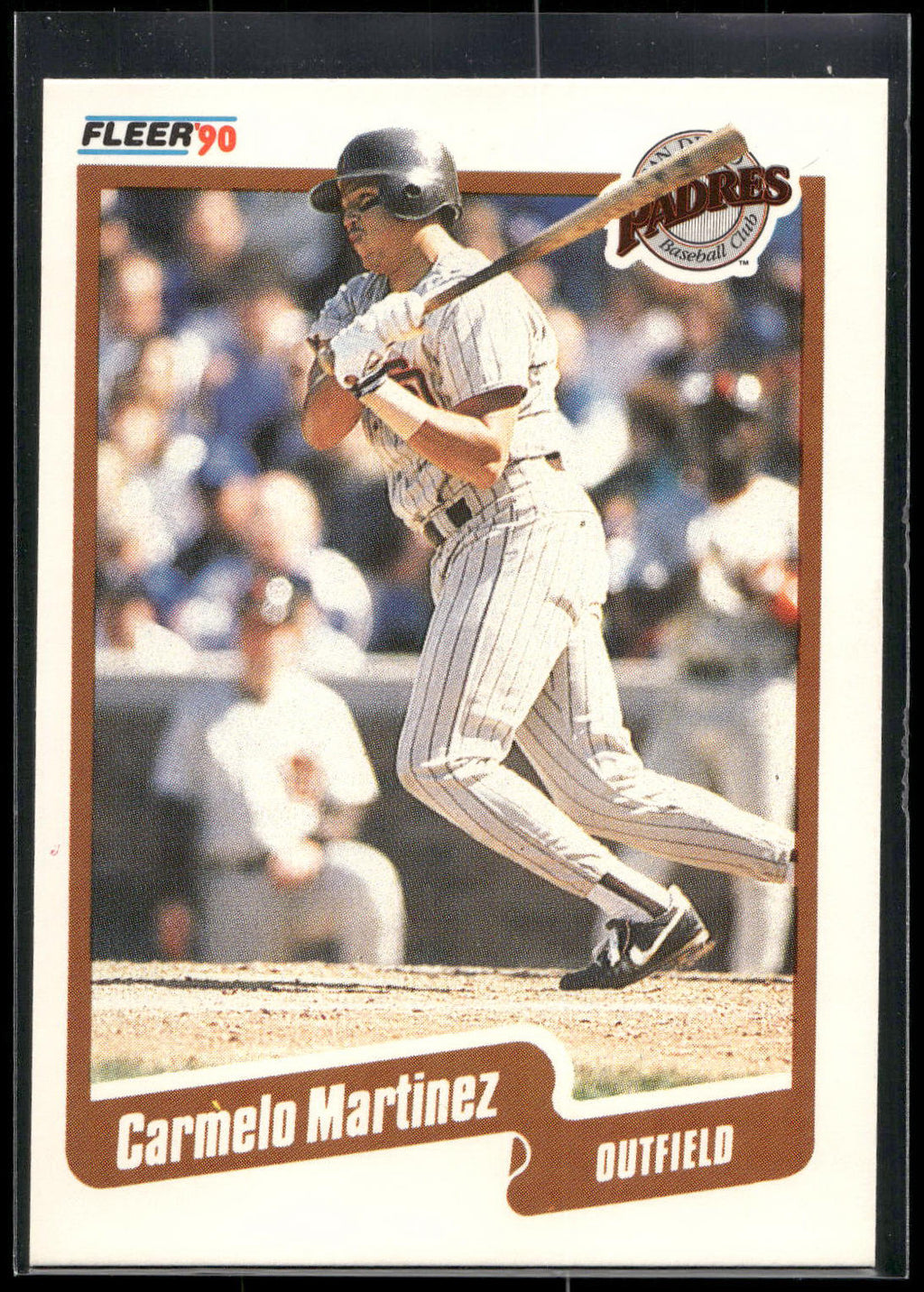 1990 Fleer #162 Carmelo Martinez