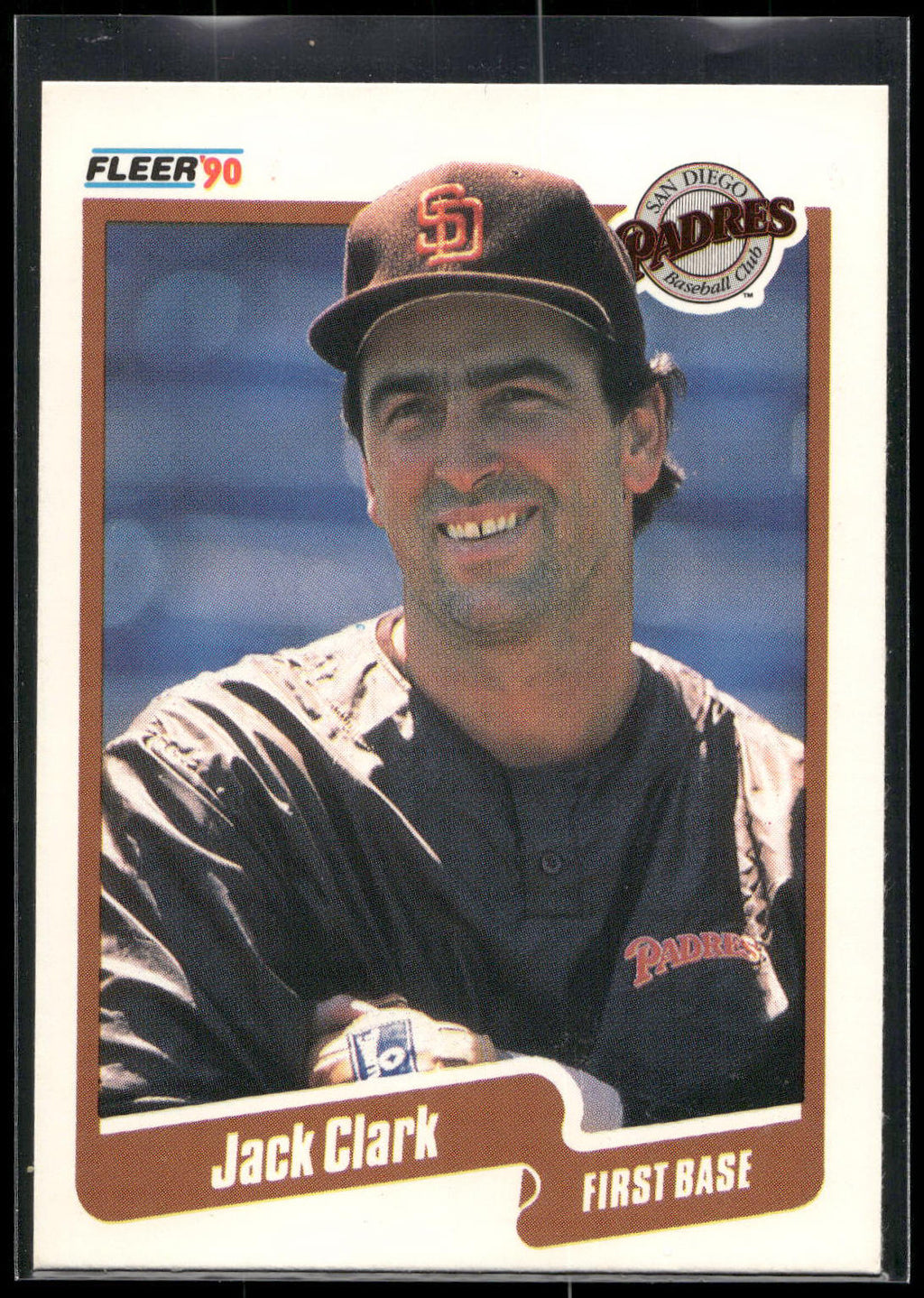1990 Fleer #152 Jack Clark