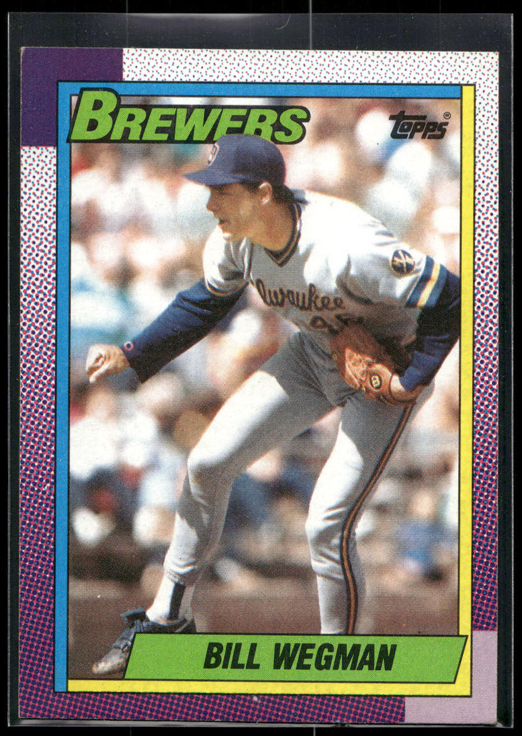 1990 Topps #333 Bill Wegman