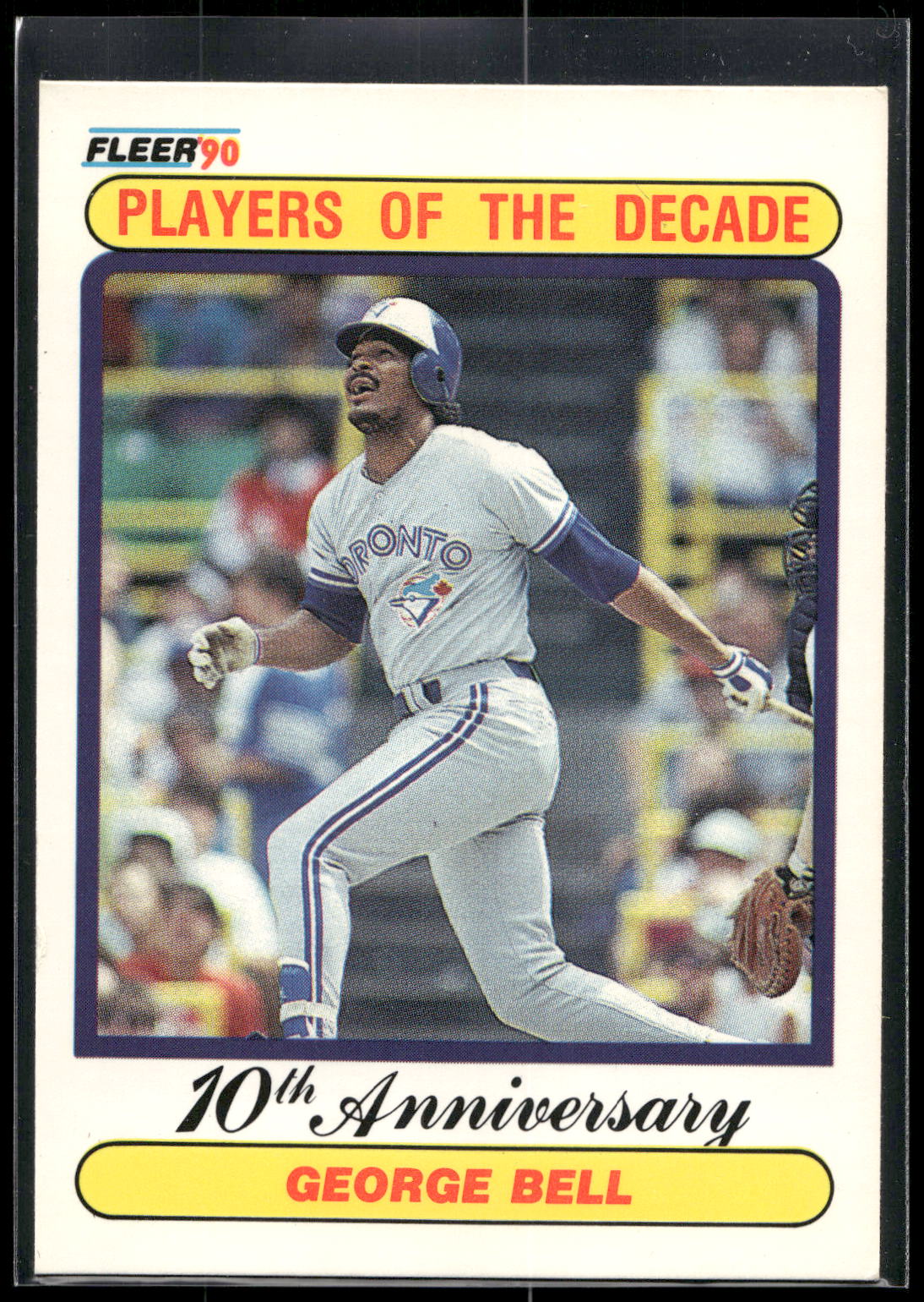 1990 Fleer #628 George Bell