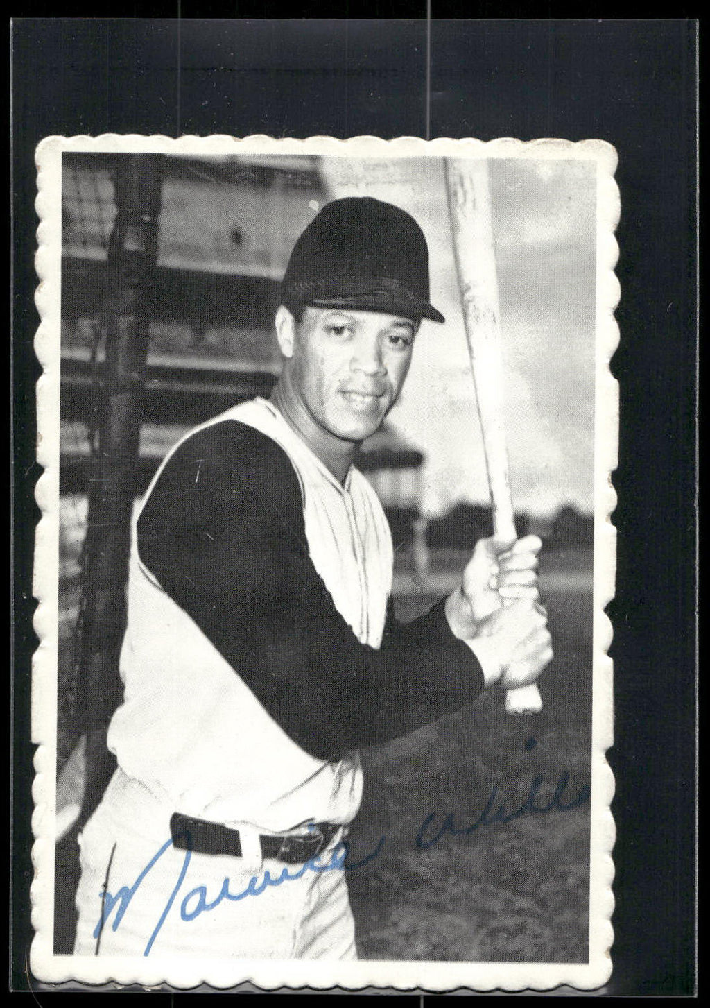 1969 Topps #24 Maury Wills Deckle