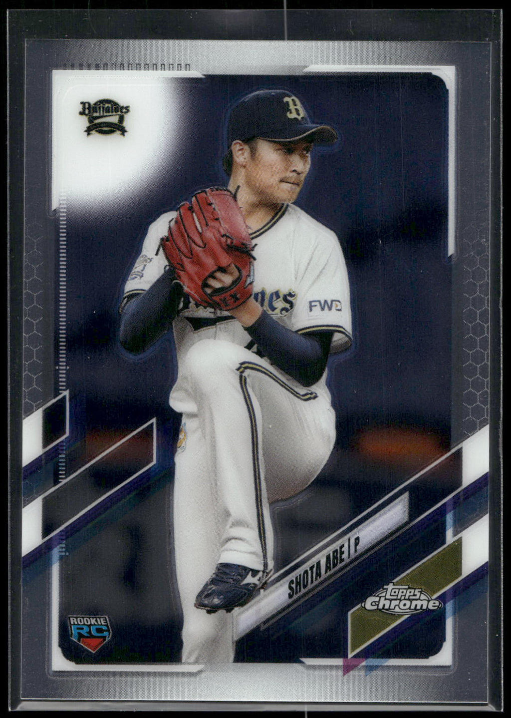 2021 Topps Chrome NPB #179 Shota Abe